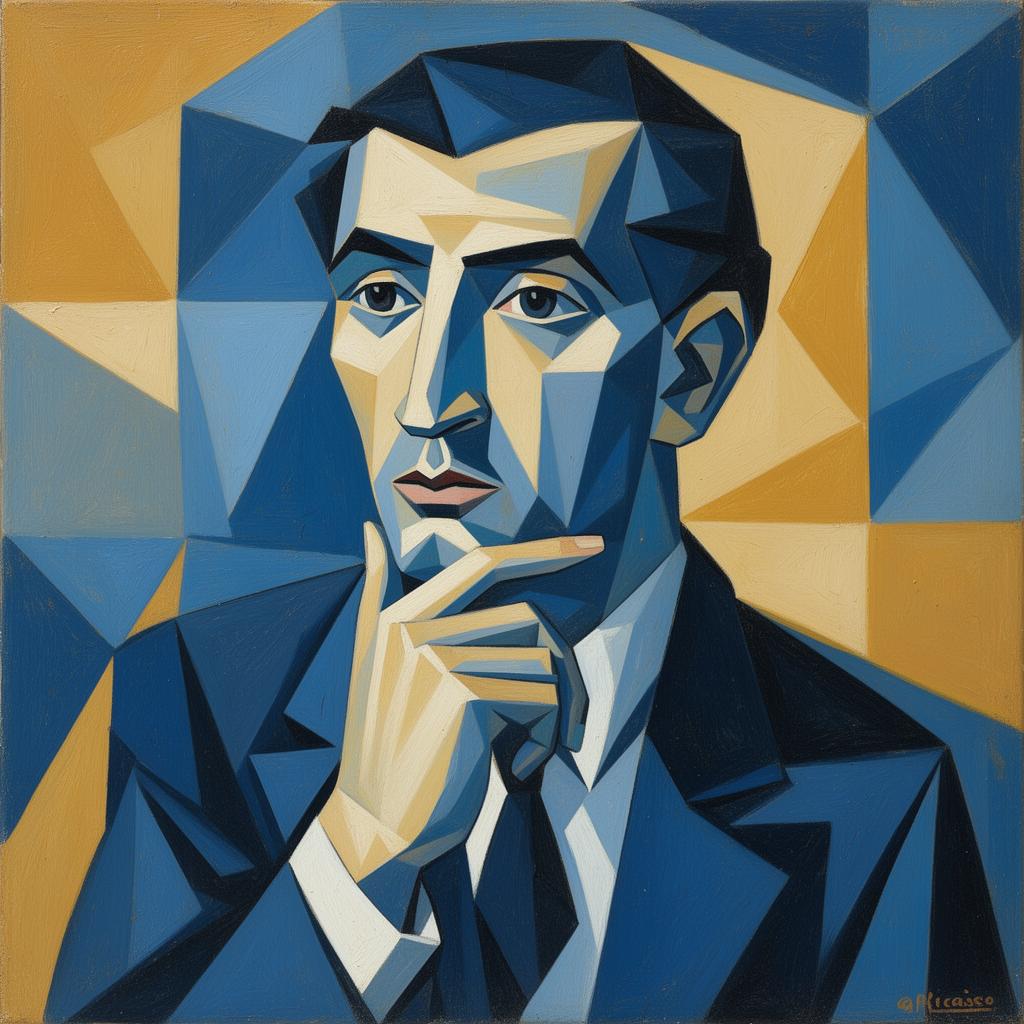 Cubist thinker